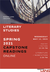 Watch the recording – Spring 2021 Capstone Readings